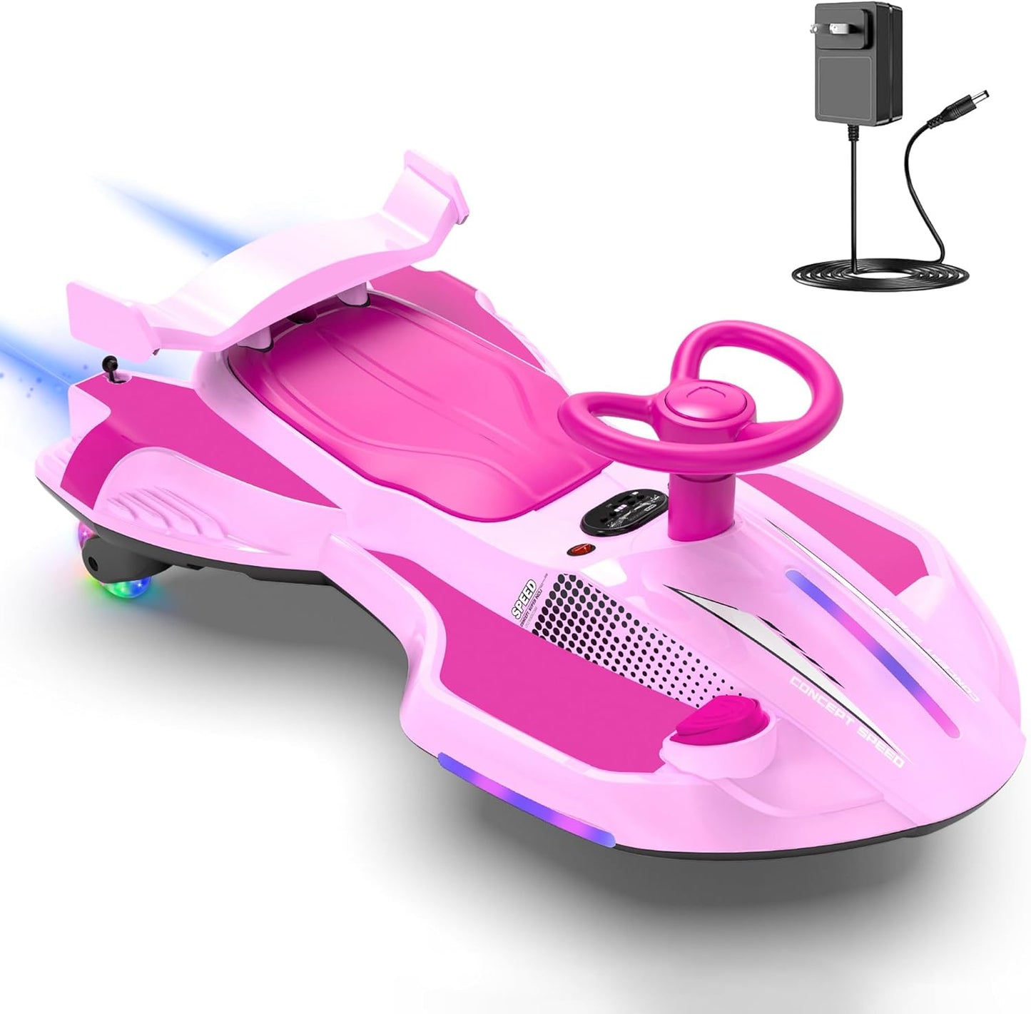 12V Electric Wiggle Ride-On Car for Kids
