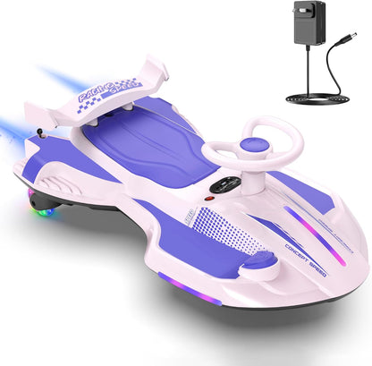 12V Electric Wiggle Ride-On Car for Kids