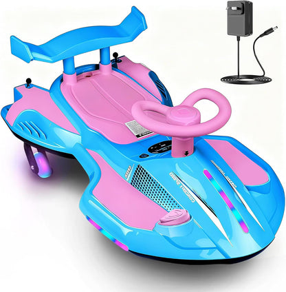 12V Electric Wiggle Ride-On Car for Kids